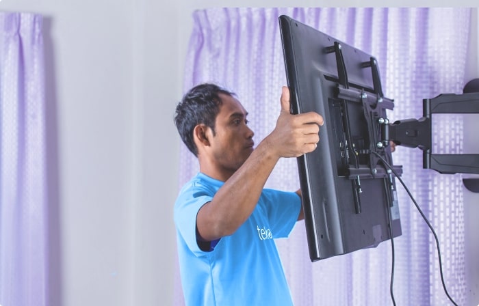 Flat Screen service