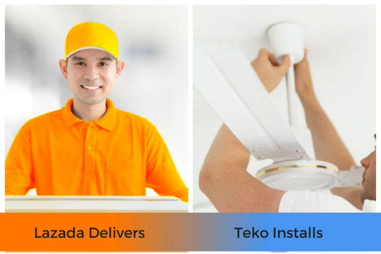 Teko | Where To Find Lazada Ceiling Fan Installation?